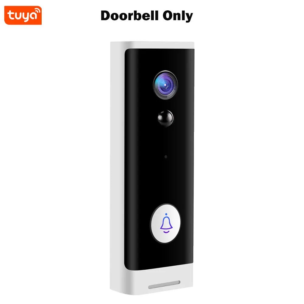 Tuya WiFi Doorbell Camera 1080P HD Battery Video Door Bell Smart Home Night View Security Protect APP Control Alexa Google